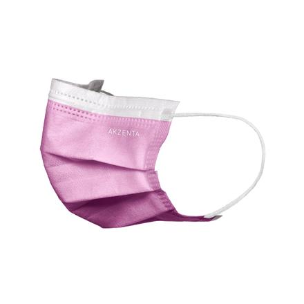 ULTRASAFE - Mundschutz 3-lg, Typ IIR latexfrei, mit Elastikbänder, pink