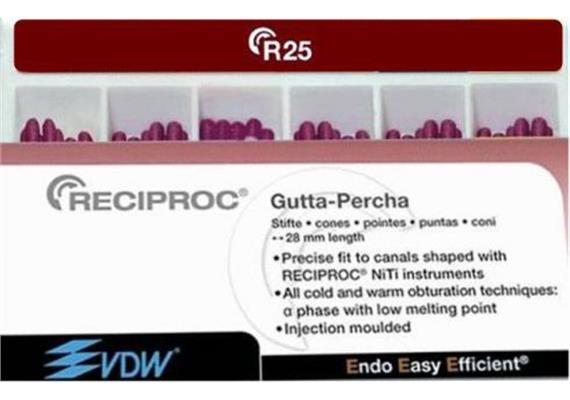 VDW Reciproc Guttapercha für R25