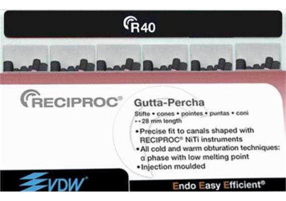 VDW Reciproc Guttapercha für R40