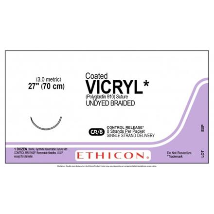 Vicryl 7-0/GS-9 V119G