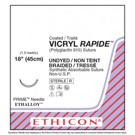 Vicryl Rapid 5-0/P-3 MPVR4930H