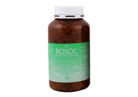Wild Rosol Mundwasser Tabletten m. Fluorid grün