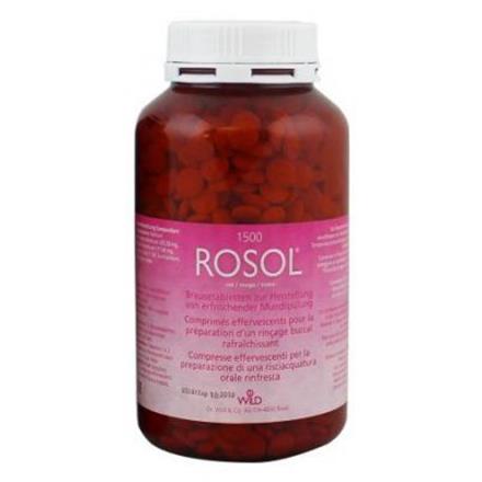 Wild Rosol Mundwasser Tabletten rot