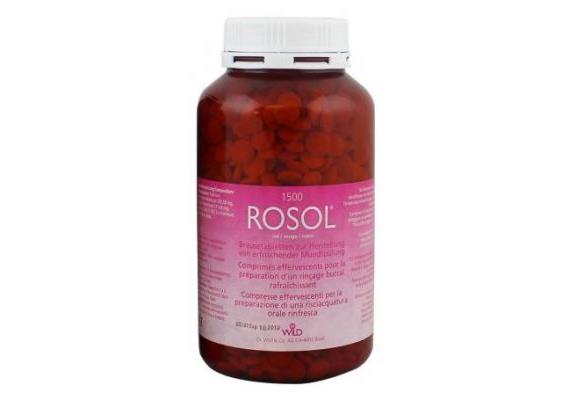 Wild Rosol Mundwasser Tabletten rot