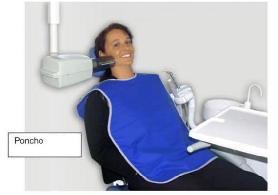 Wiroma Poncho blau 0.35